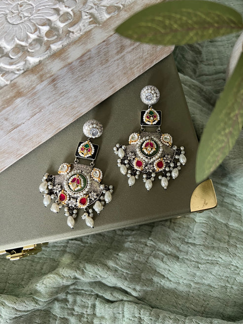 Silver Earings