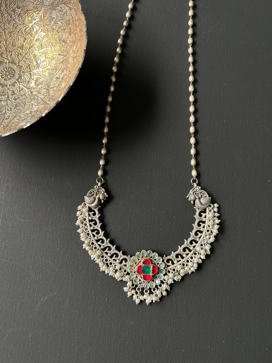 Pachi Kundan Necklace