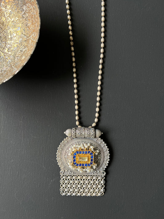 Pachi Kundan Necklace