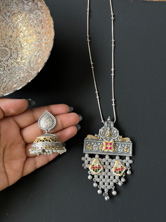Pachi Kundan Neckalce